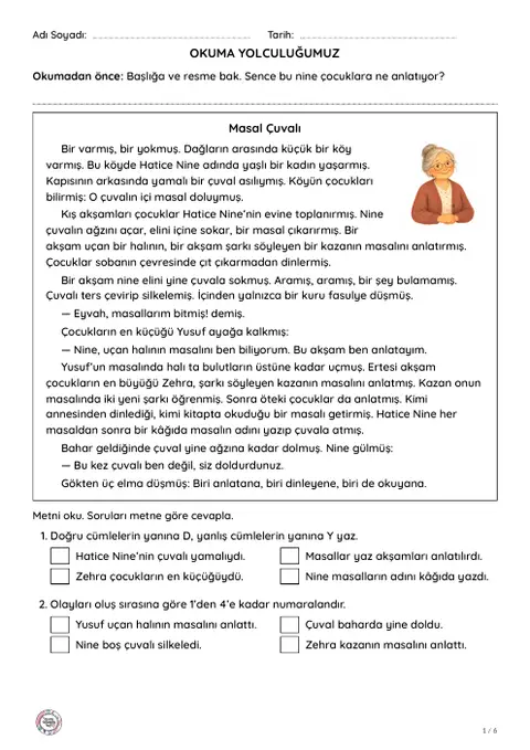 Okuma yolculuğumuz