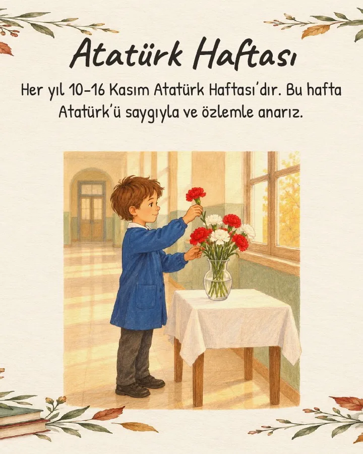 Atatürk Haftası keşif kartları